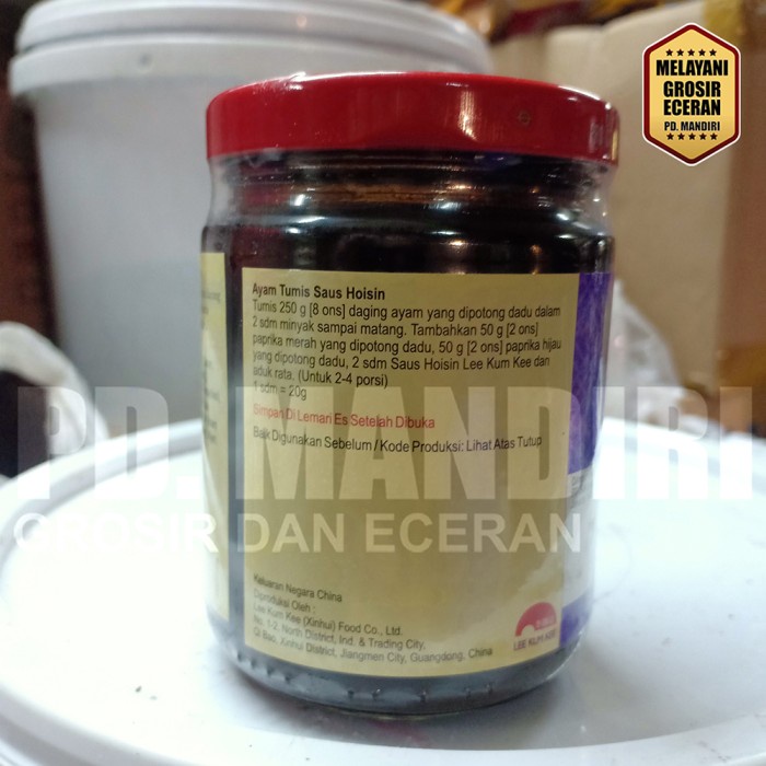 

Lezat- LEE KUM KEE SAUS HOISIN 240 GR