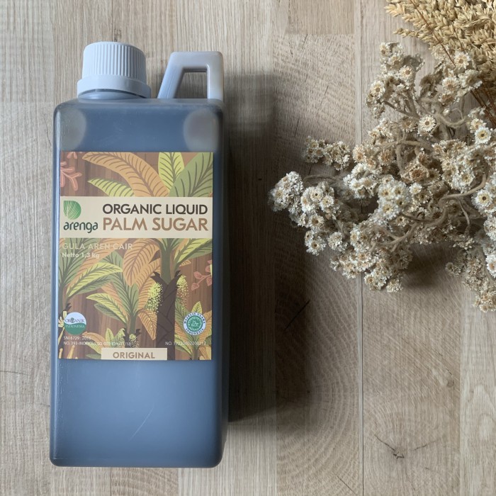 

Lezat- Organic Palm Sugar Gula Aren Organik Cair Arenga 1 Liter