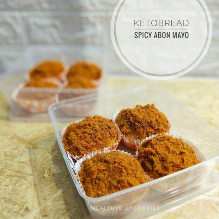 

Lezat- ketobread spicy abon mayo