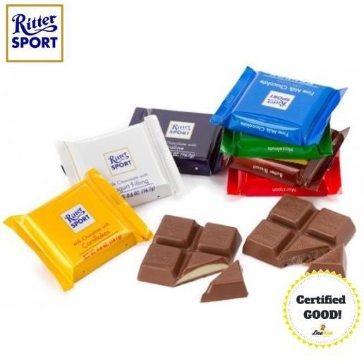 

!!!! Cokelat RITTER SPORT Mini Assorted Giftbox 250gram 15pcs -