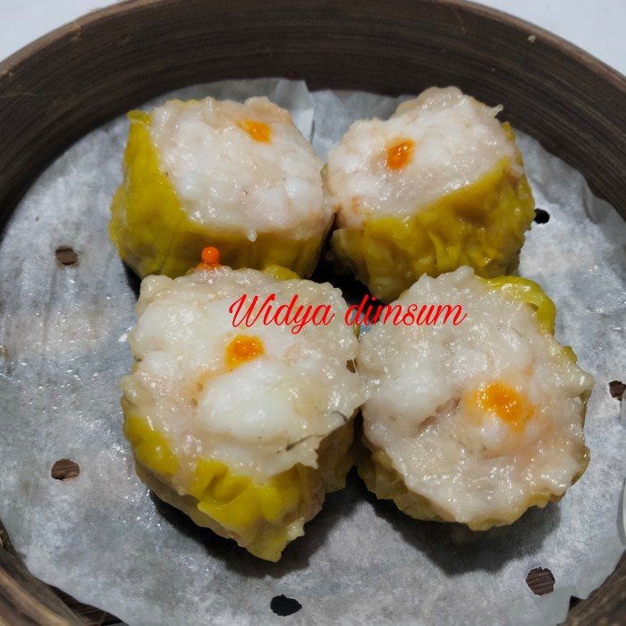 

Dimsum Udang Frozen Premium/Shiumay Udang Kukus/Somay Udang Widya