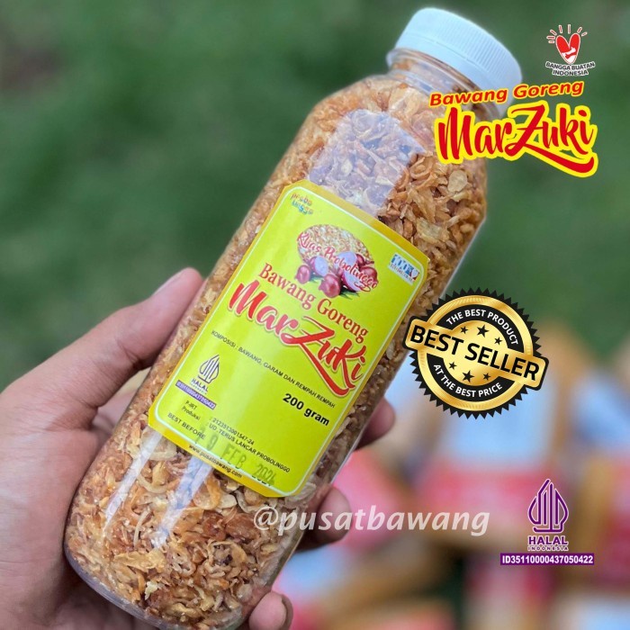 

(GoodSeller) bawang goreng asli probolinggo botol besar 200 gram