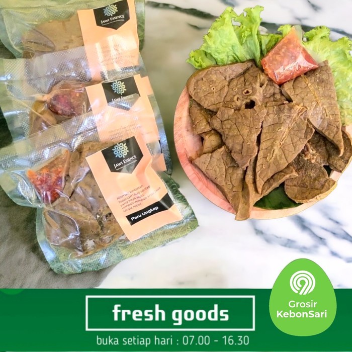 

(GoodSeller) paru ungkep 150 gr (6-7 potong) termasuk sambal