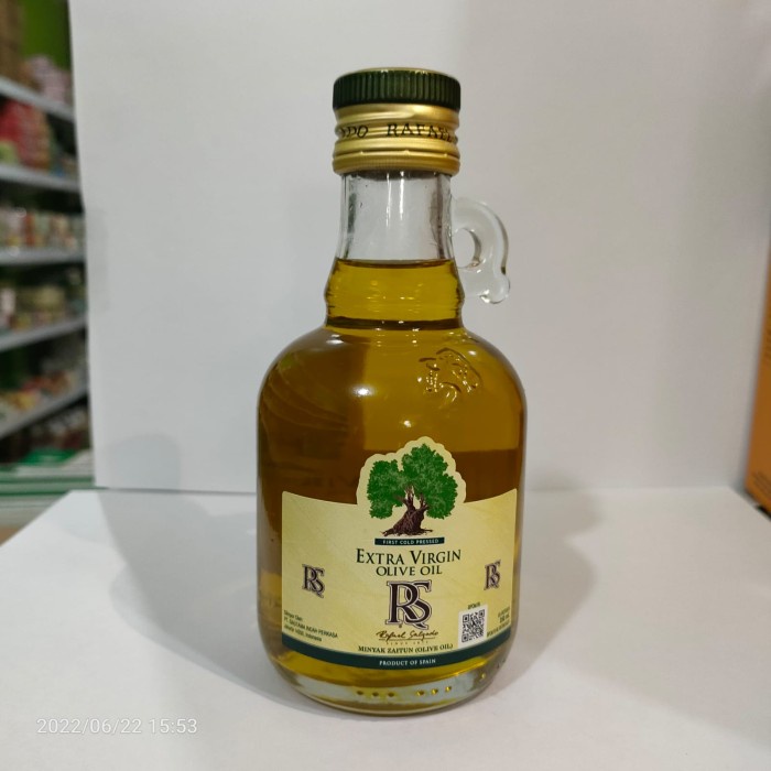 

Lezat- Minyak Zaitun RS Zaitun Extra Virgin Olive Oil Rafael Salgado 250ML