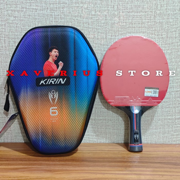 Bet Tenis Meja Loki Star 6 Carbon Original