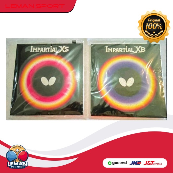 Karet Butterfly Impartial XS / XB / Karet Bet Pingpong Tenis Meja