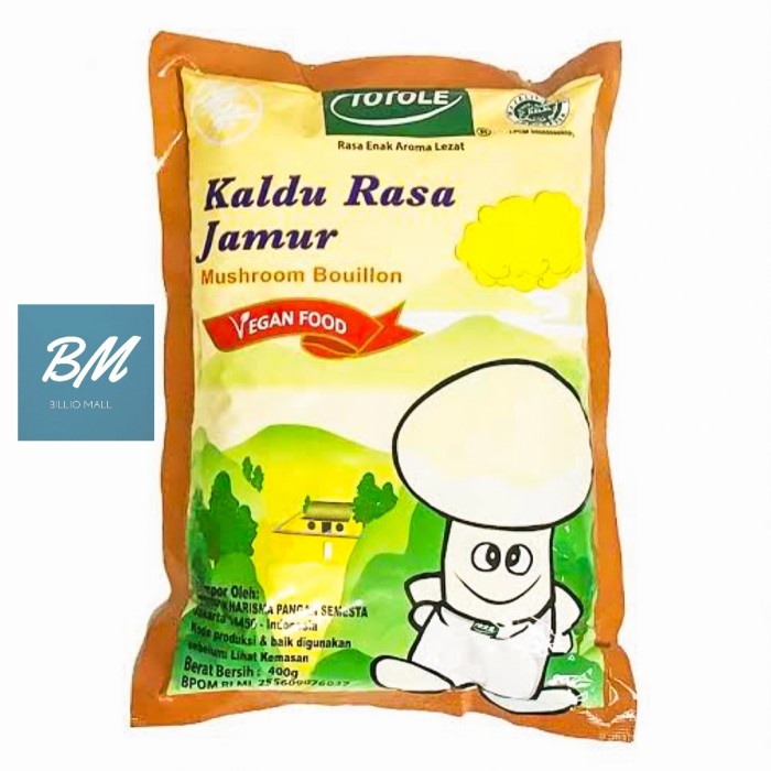 

Lezat- Totole Kaldu Rasa Jamur 400 gr - Vegan Food - HALAL MUI