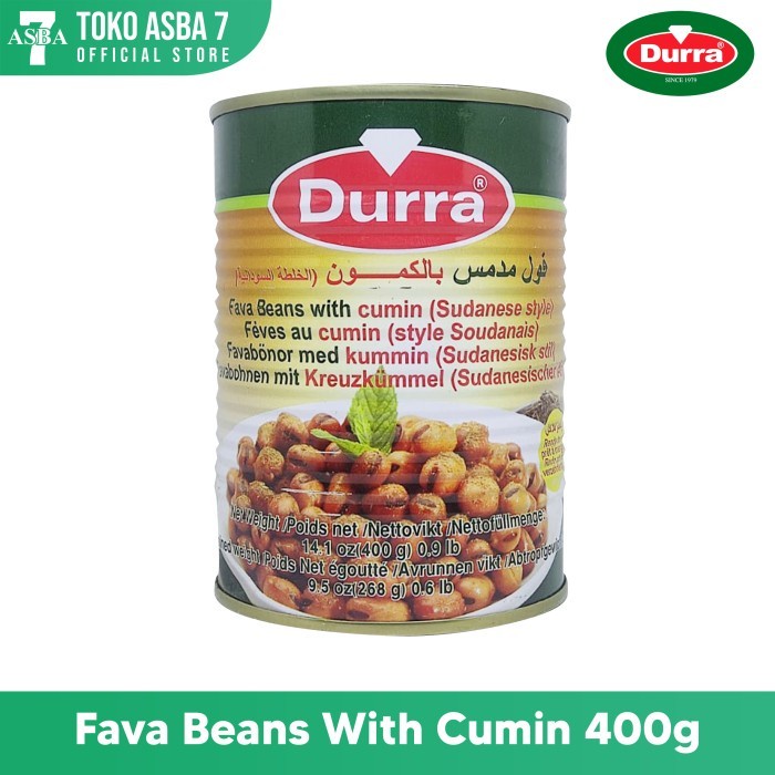 

DURRA FAVA BEANS CUMIN SUDANESE STYLE 400GR