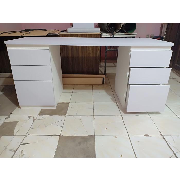 TERLARIS promo, Custome Meja Komputer minimalis warnet gaming 150x50x75 hpl