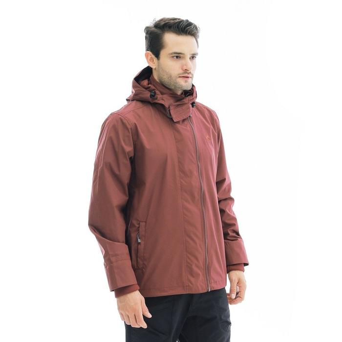 Jaket Pria Eiger Triple Jacket Men J534 Maroon Jaket Gunung Jaket Hiking Jaket Outdoor Sport Parasut