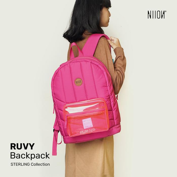Niion Ruvy Backpack/Backpack Ransel kuliah minimalis uniseks
