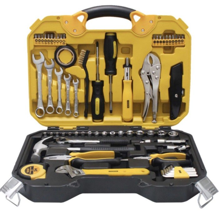 Tool Kit Set 66 Pcs Krisbow 66 Pcs Mechanical Tool Set Tool Kit 66 Pcs Lengkap / Toolkit Krisbow