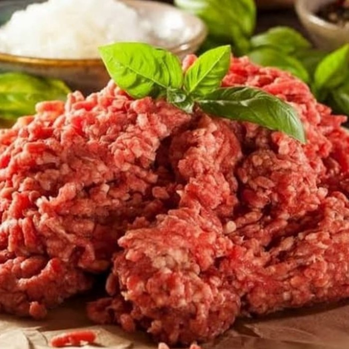 

Lezat- daging sapi giling / beef minced 500gr