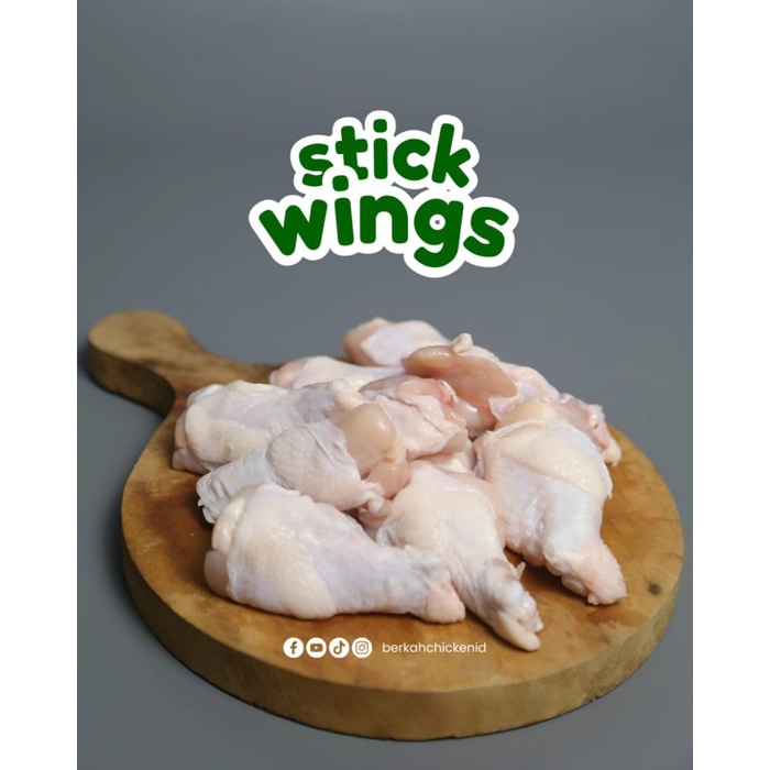 

Lezat- Sayap Ayam Organik @berkahchicken