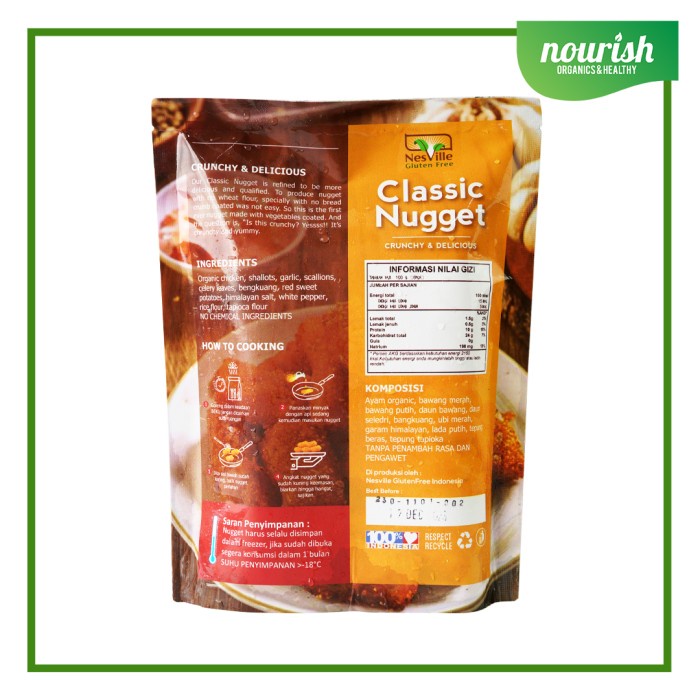 

Lezat- Nesville CLASSIC NUGGET Non GMO,GLUTEN FREE,HALAL