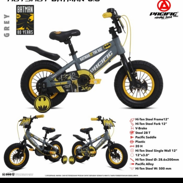 Sepeda Anak Bmx 12 Pacific Batman