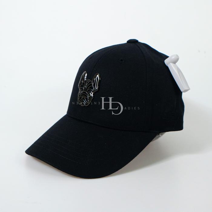 Topi Lifework Metal Hard Baseball Cap Black