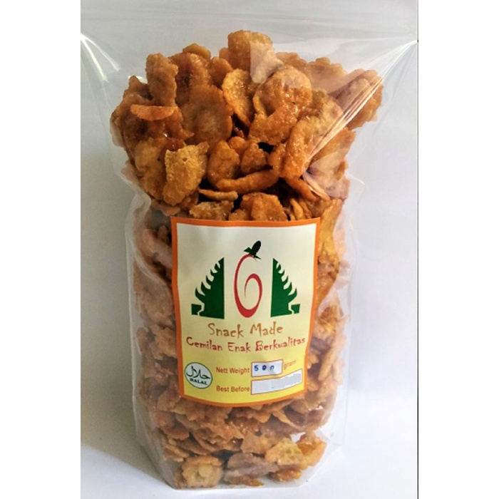 

Snack Made - Emping Pedas 500 Gram