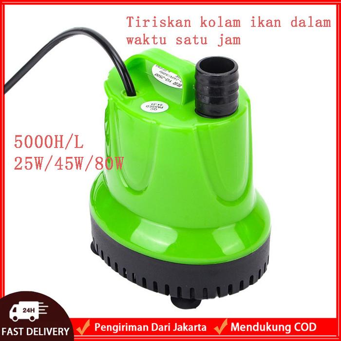 Pompa Celup Kolam Besar Pompa Air Tekanan Tinggi Kolam Ikan Adalah Pembuangan Limbah Yang Kuat