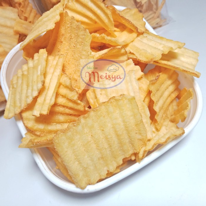 

Kripik Singkong Rasa Keju 1Kg / Chuba Keripik Singkong Keju Terlaris