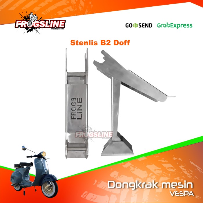 READY STOK Dongkrak vespa - Dongkrak mesin vespa - Dongkrak mesin vespa portable
