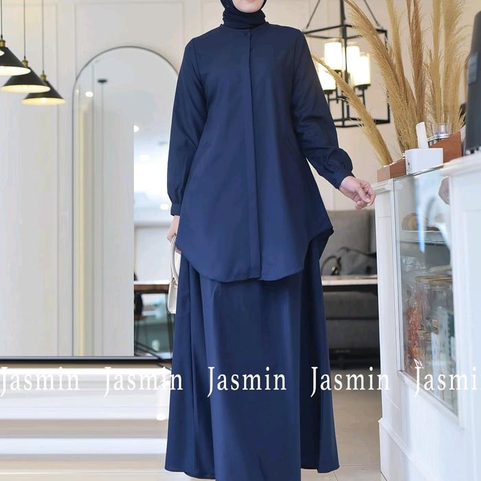 R.010. Stelan Kerja Terbaru Toyobo Baju Kerja Wanita ,Setelan Kerja ,Setelan Rok Toyobo Muslim