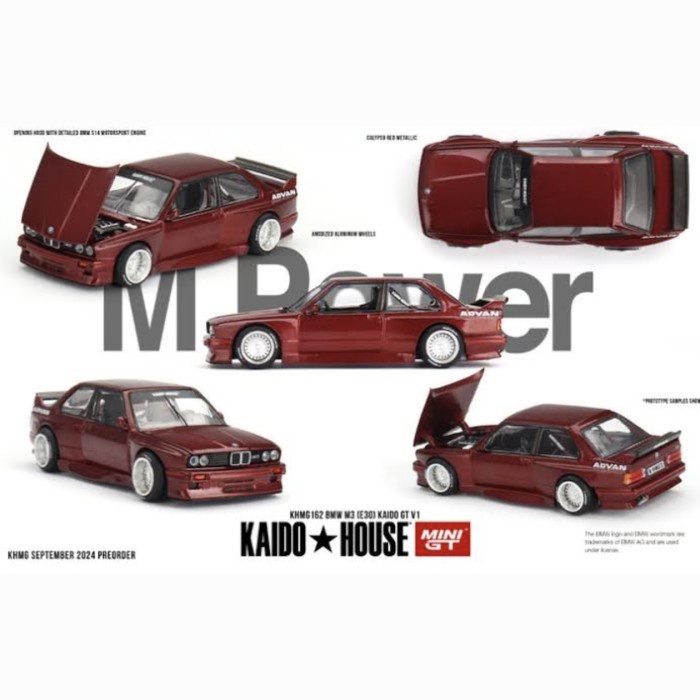 SALE MINI GT KAIDO HOUSE KHMH162 BMW M3 KAIDO GT V1 - RED READY