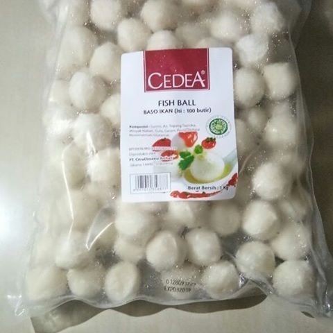 

Lezat- CEDEA Fish Ball / Baso Ikan Isi 100