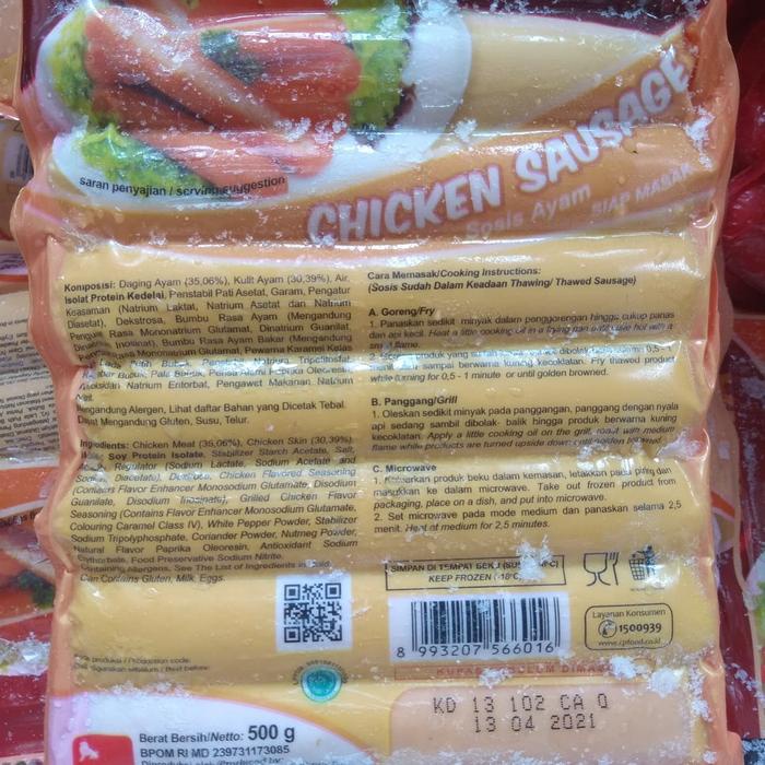 

Lezat- Sosis Fiesta Ayam 500gr