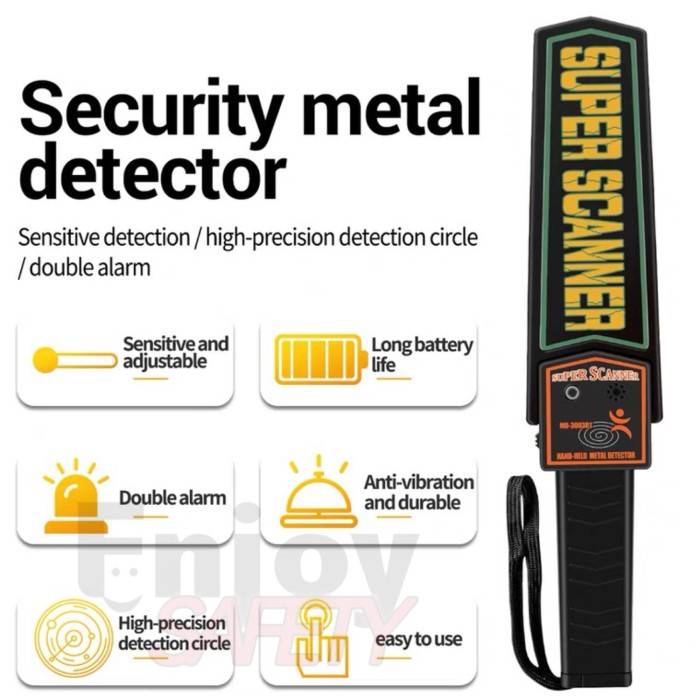 Detektor logam/Super scanner/Metal detector