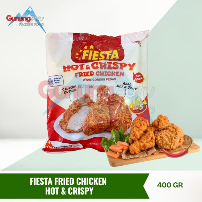 

Lezat- FIESTA FRIED CHICKEN 500 GRAM