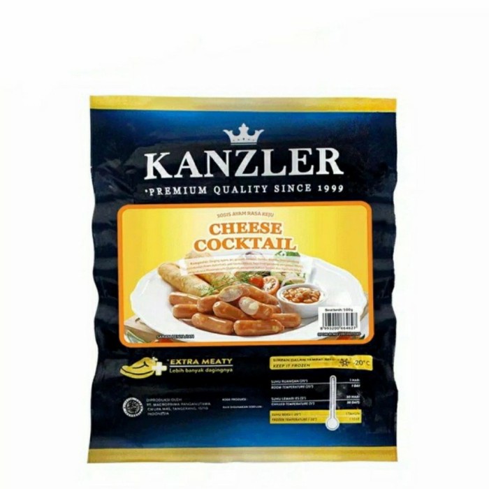 

Lezat- Sosis Kanzler Cheese Cocktail 500gr