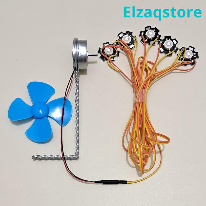 Lampu Layangan Dinamo DVD LED HPL Super Terang Fullset Murah Siap Pakai