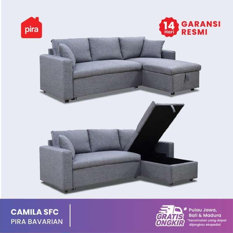 PIRA BAVARIAN - CAMILA SFC Convertible Sofa / Multifungsi *