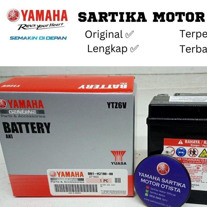 Original Battery Assy YTZ6V ( Accu) Yamaha