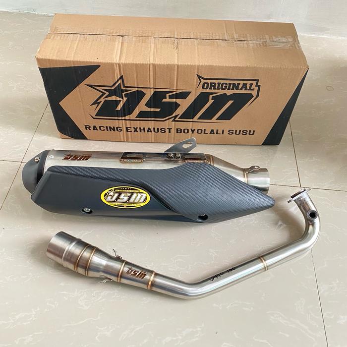 Knalpot Dsm rob1 vario 160 pcx 160cc inlet 50