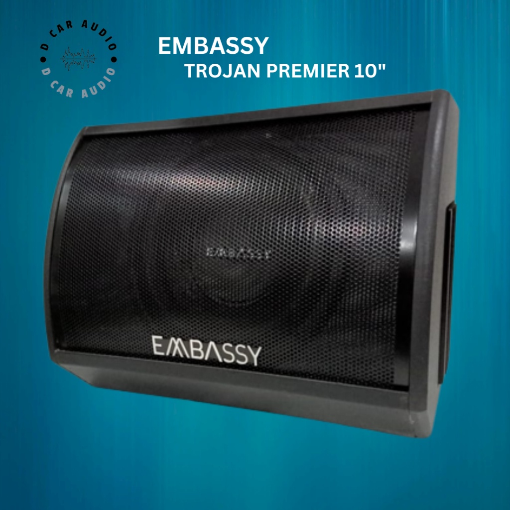 SUBWOOFER AKTIF 10 inch Embassy Trojan EMS-10 PREMIER