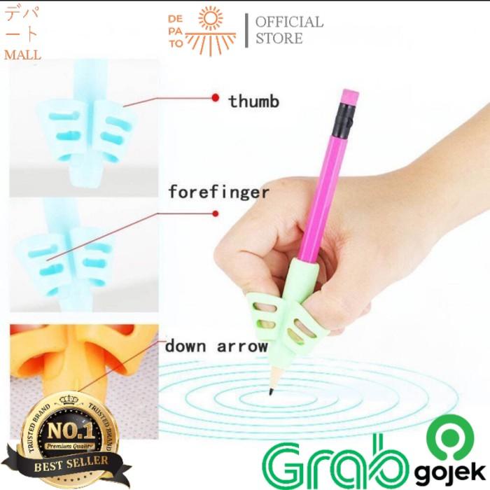 

TERBARU! DEPATO writing Grip Alat bantu Belajar menulis isi 3 READY