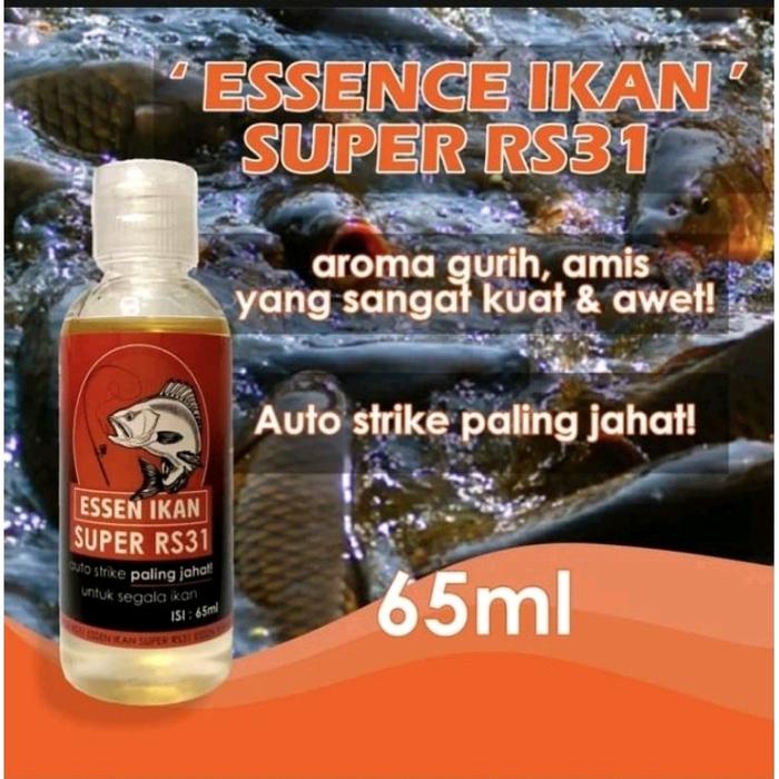 Promo Terbatas Essen Ikan Super Rs31 Esen Ikan Untuk Ikan Mas,Lele, Bawal,Nila, Aman
