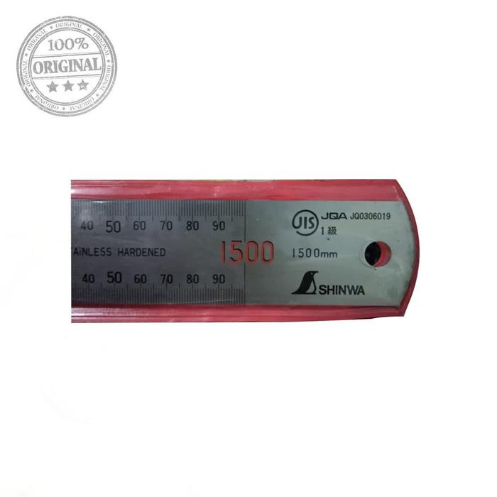 

TERLARIS Shinwa Penggaris Stainless (Rule) Hard Chrome 1,5 Meter H102GJIS-13056
