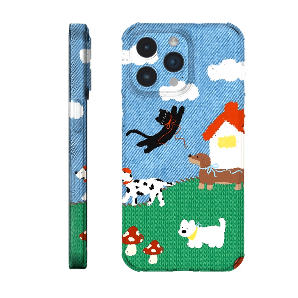 Hardcase Kartun Lucu Unik Iphone 15 pro Max 14 pro Max 13 pro 12 pro Max 13 Mini Cute