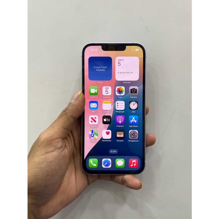 HP HAPE BEKAS SECOND IPHONE 14 128GB IBOX - MINUS *