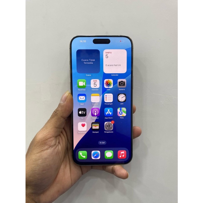 HP HAPE BEKAS SECOND IPHONE 15 PRO MAX IBOX *