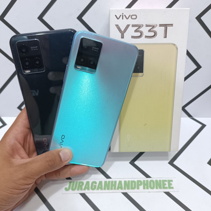 Vivo Y33T Ram 8GB Internal 128GB 8/128GB Hp Second Seken Bekas *