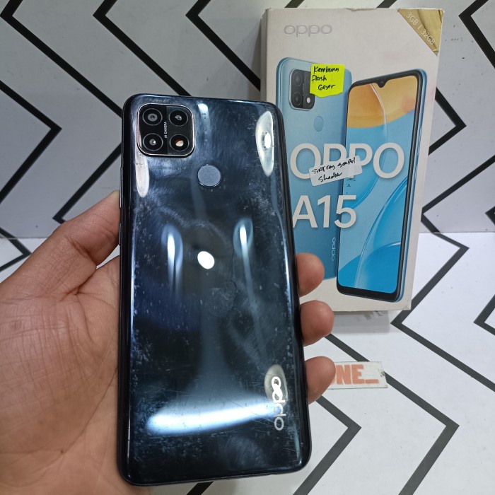 Oppo A15 3/32GB Hp Second Bekas - LANGSUNG CEK DESKRIPSI *