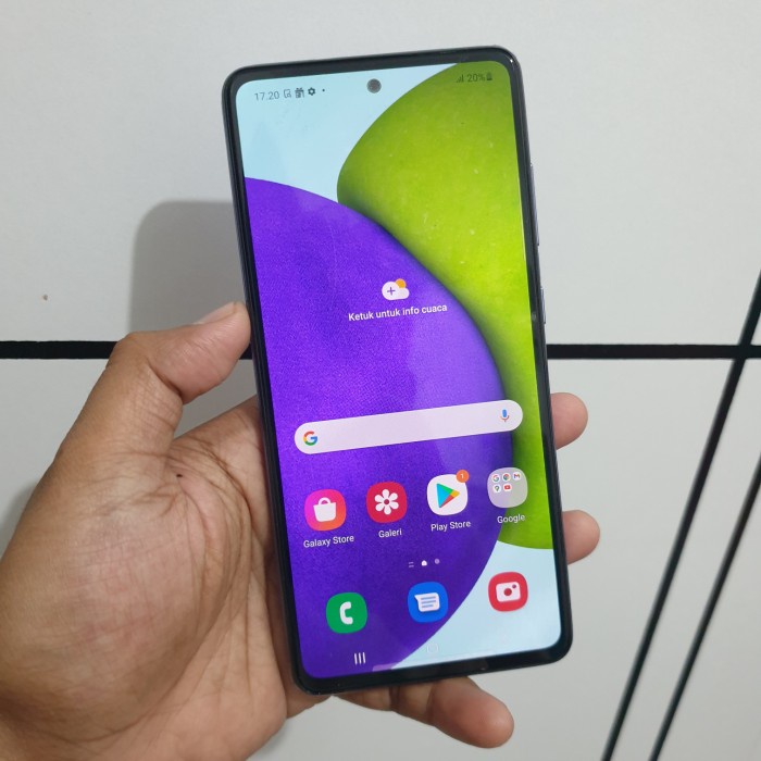 Handphone Hp Samsung Galaxy A52 8/128 Second Seken Murah Bekas *