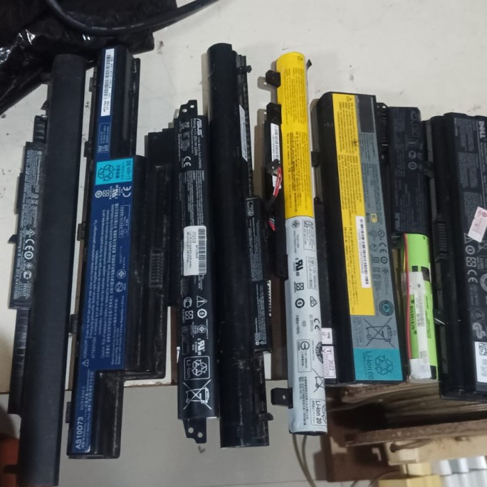 batre bekas laptop *
