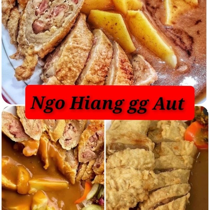 New Ngo Hiang Ngohiang Asli Gang Aut Khas Bogor Candra Wijaya (Wie Coan) Readyy