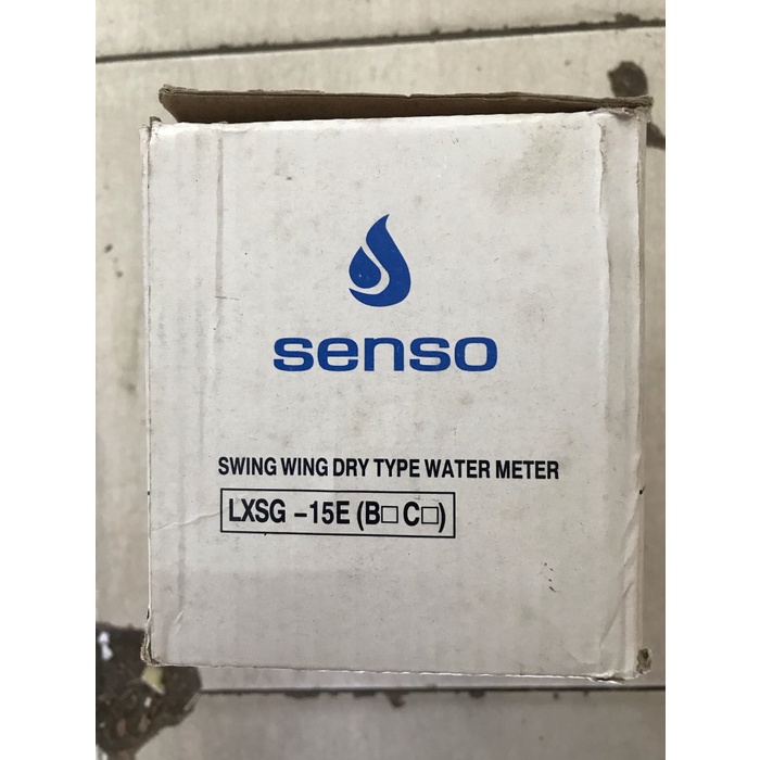 READY STOK Water meter senso 1/2 inch
