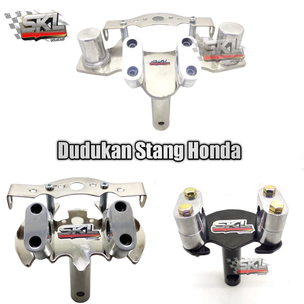Adaptor Dudukan Stang Motor Matic Bebek Honda Scoopy Vario Beat Genio PCX Vario 160 125 Beat Street 